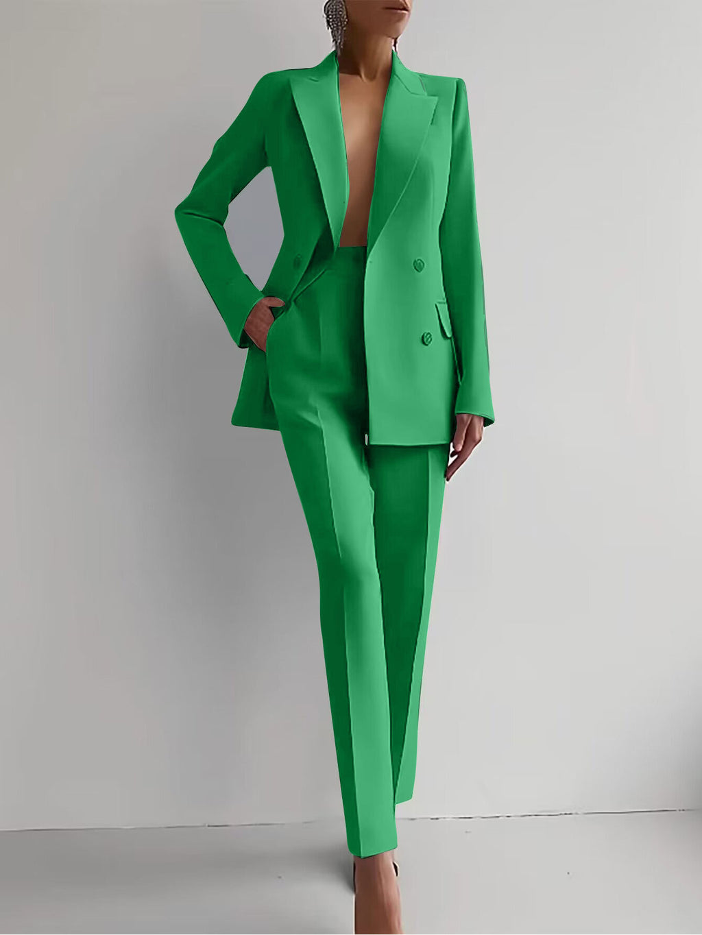 Womens Business Casual Suit Set
