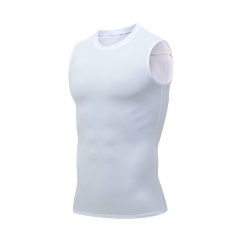 Men Quick Dry Elastic Breathable Sports Sleeveless Fitness Vest