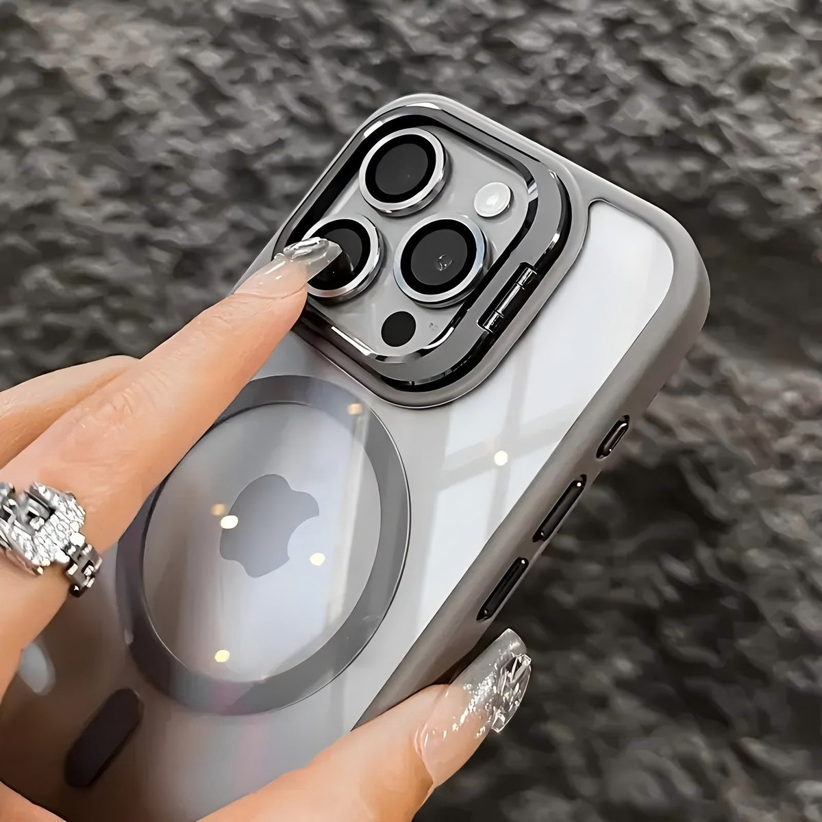 bracket mobile phone case  magnetic protective case