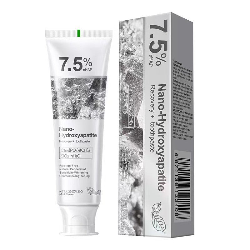 7.5% Hydroxyapatite Whitening Toothpaste