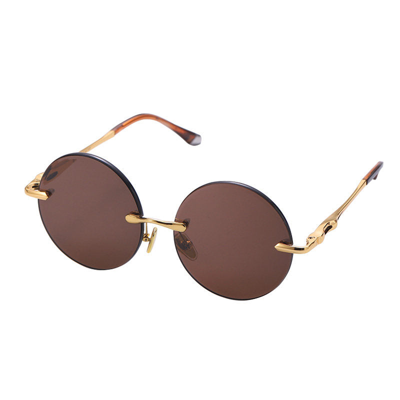 Retro Round Polarized Sunglasses