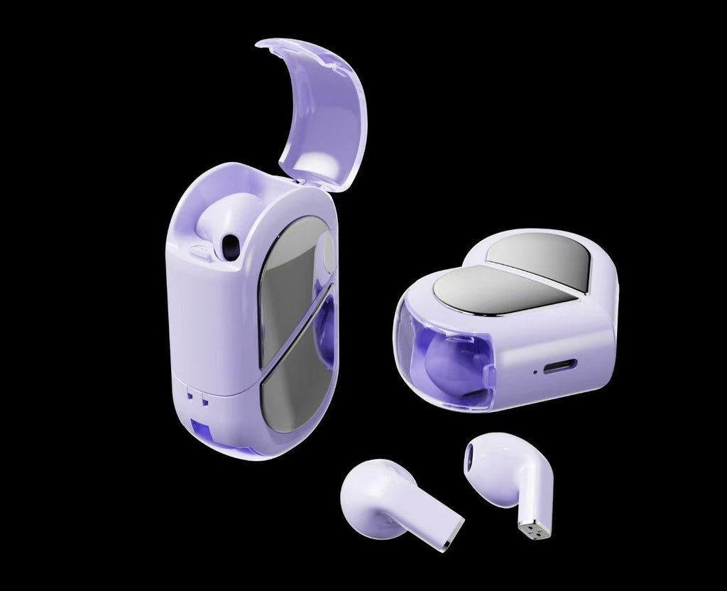 Wireless Bluetooth Earphones with Digital Display