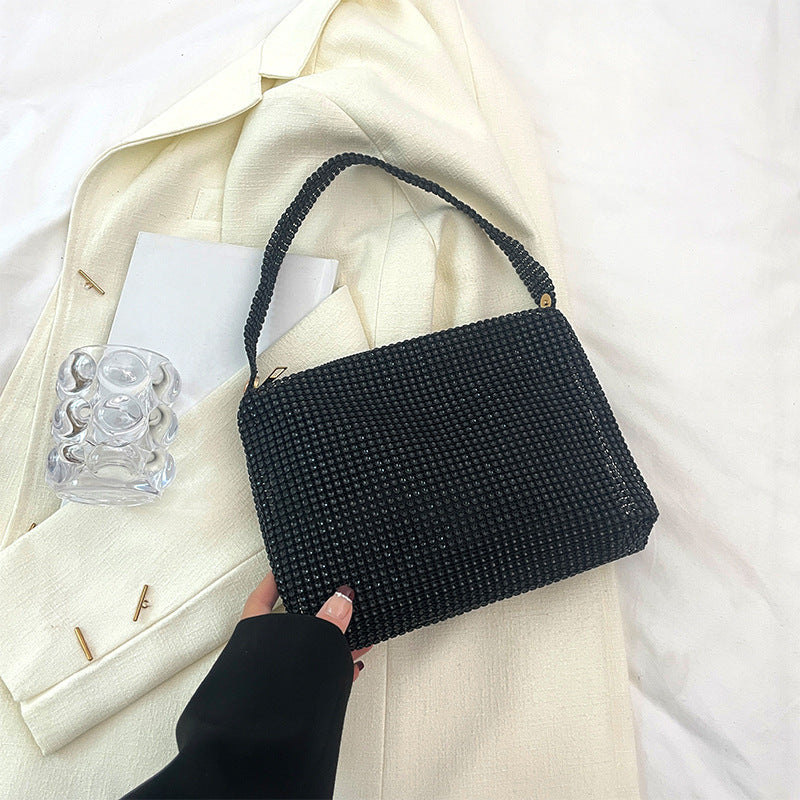 Rhinestone Adjustable Shoulder Bag