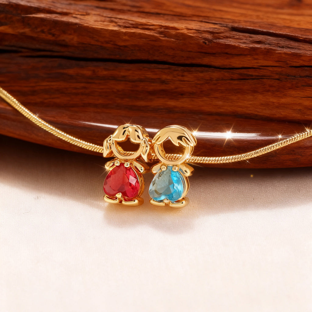 Heart Shaped Zircon Pendant Necklace