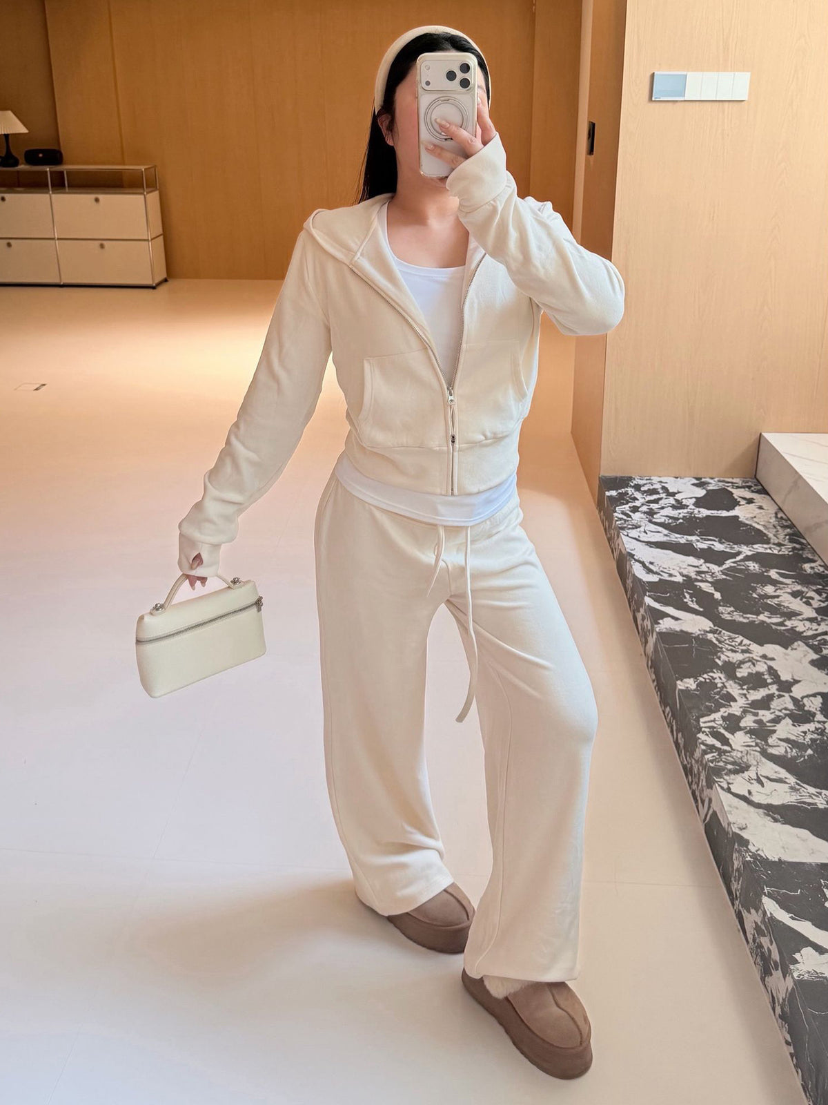Women's Two-Piece Sweatshirt Set