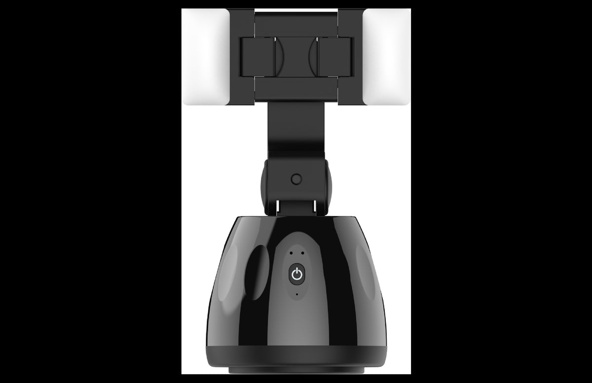 Tracking photography stabilizer phone mount