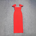 Elegant Diamond Encrusted Bodycon Evening Dress