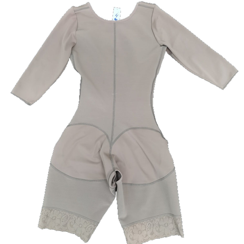 Women?s Long Sleeve One-Piece Body Shaper Firm Control Bodysuit