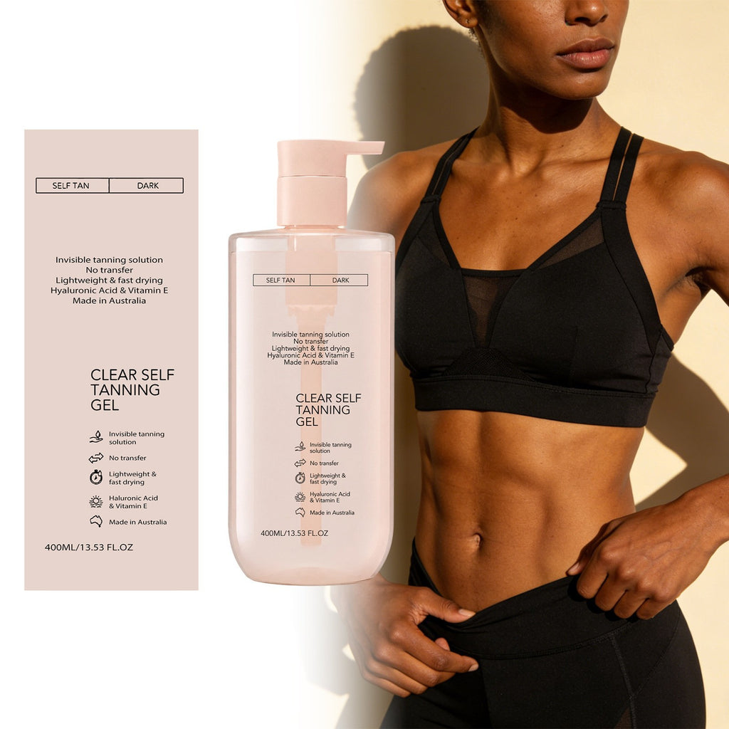 Moisturizing Tanning Gel for Natural Bronze Glow