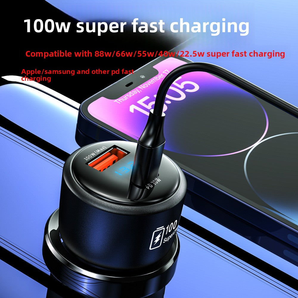Car cigarette lighter adapter