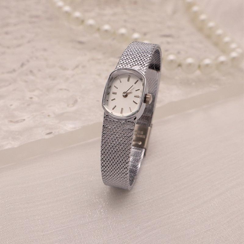 Vintage Square Quartz Watch for Women