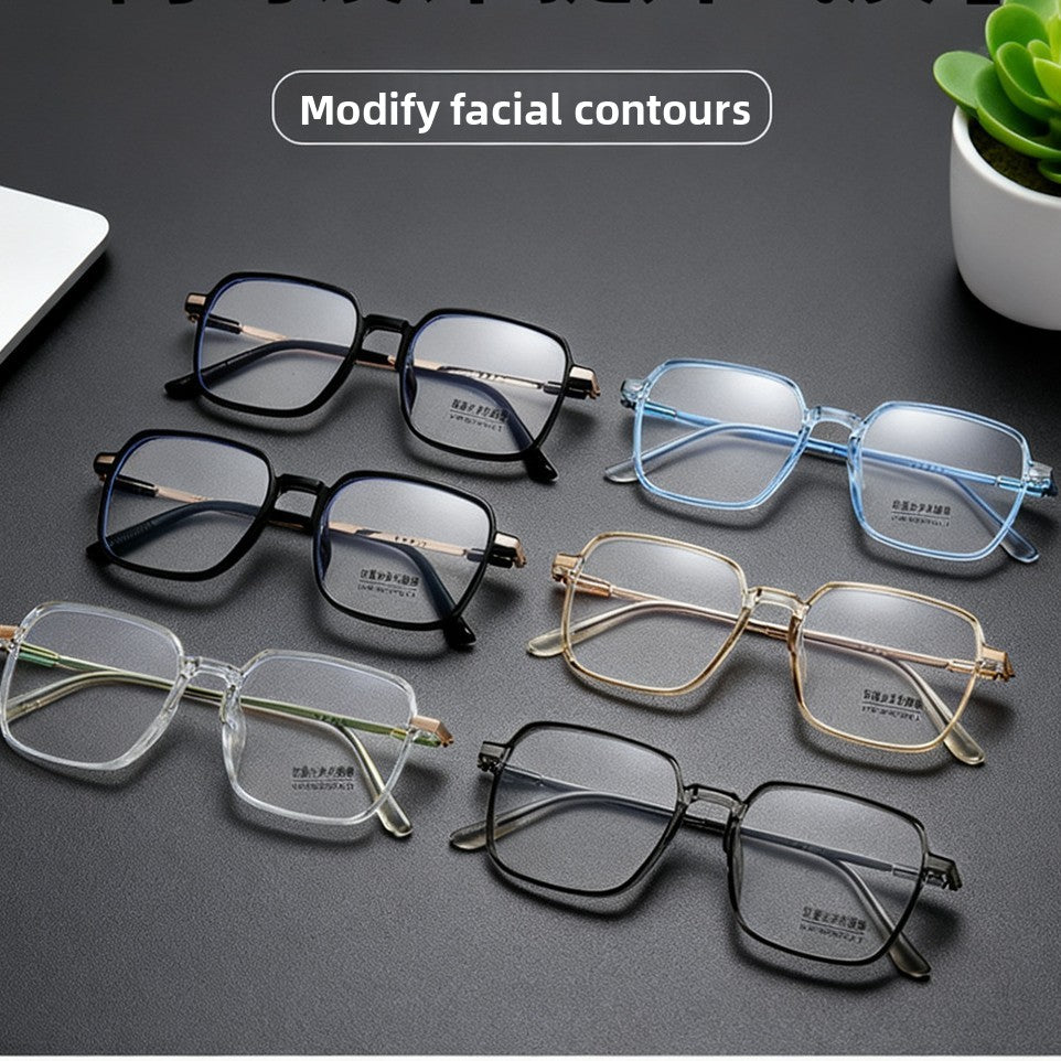 Photochromic Blue Light Blocking Square Glasses