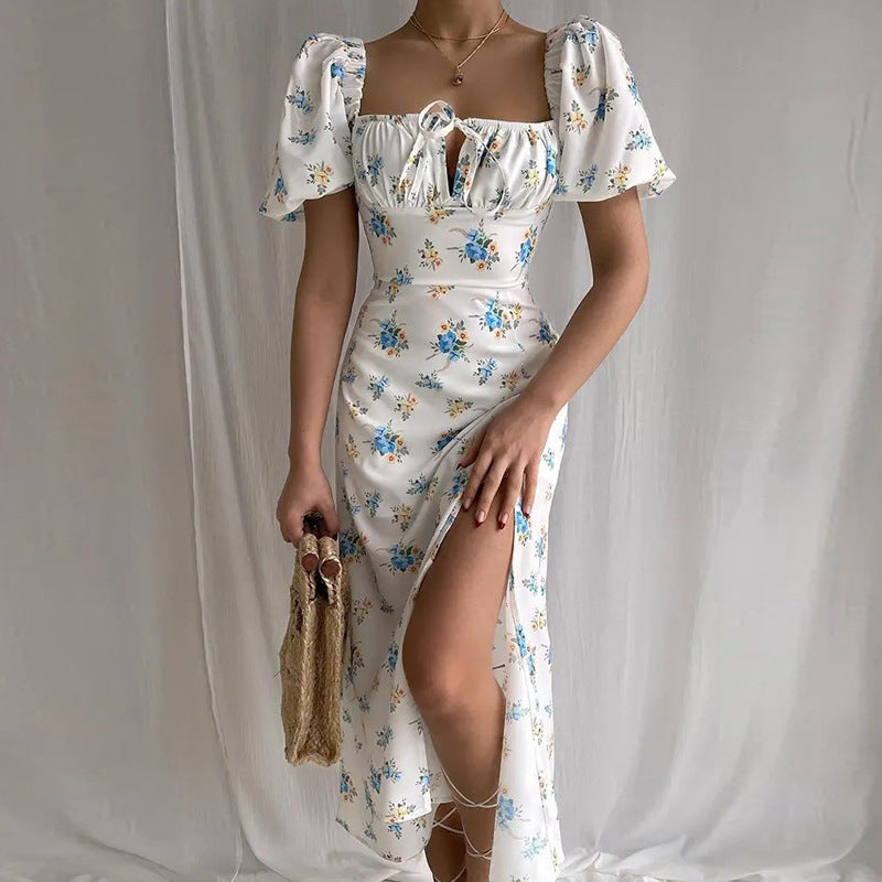 French Elegant Retro Strap Dress