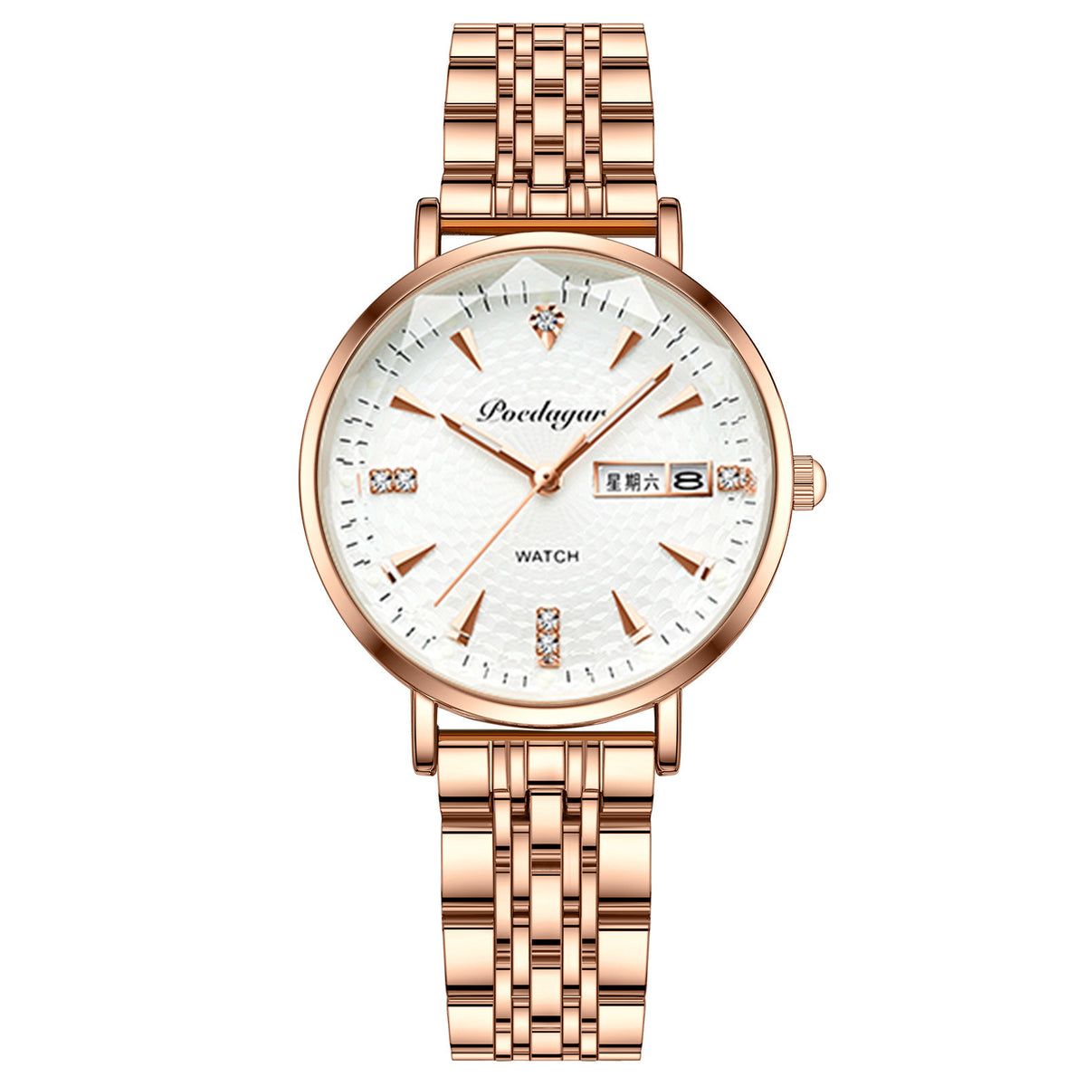 Waterproof luminous women?s watch