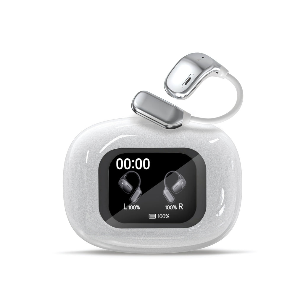 Wireless Bluetooth Headset with AI Translation and Color Display