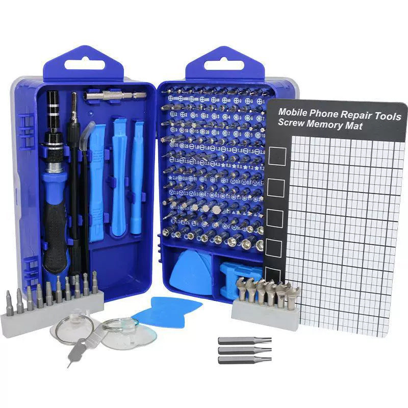 115-in-1 Magnetic Screwdriver Set with Storage Case