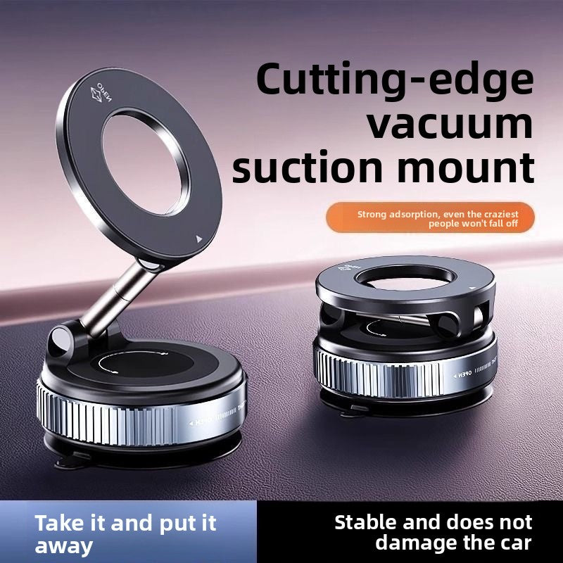 Vacuum Adsorption Magnetic Phone Holder