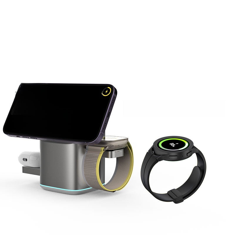 Three-in-One Wireless Charging Station