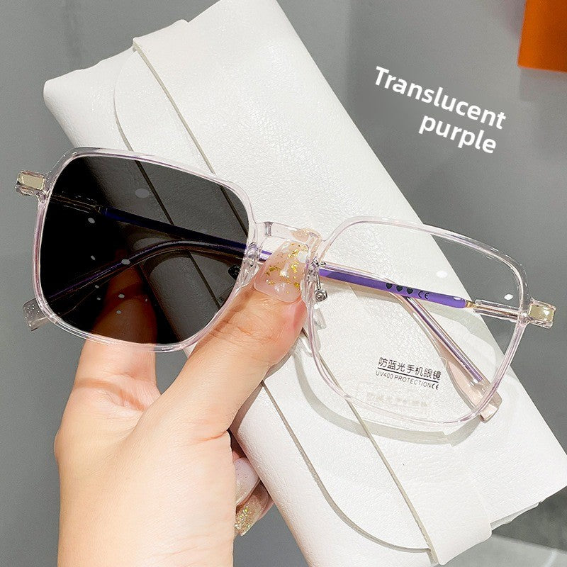 Photosensitive Color Changing Blue Light Glasses