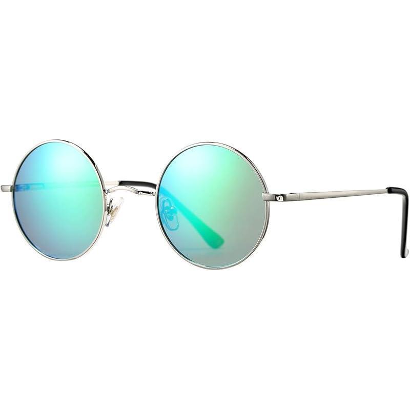 Retro Heart-Shaped Polarized Sunglasses UV Protection
