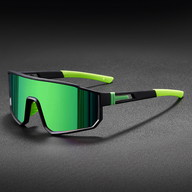 Large-frame outdoor cycling sports windproof protective sunglasses
