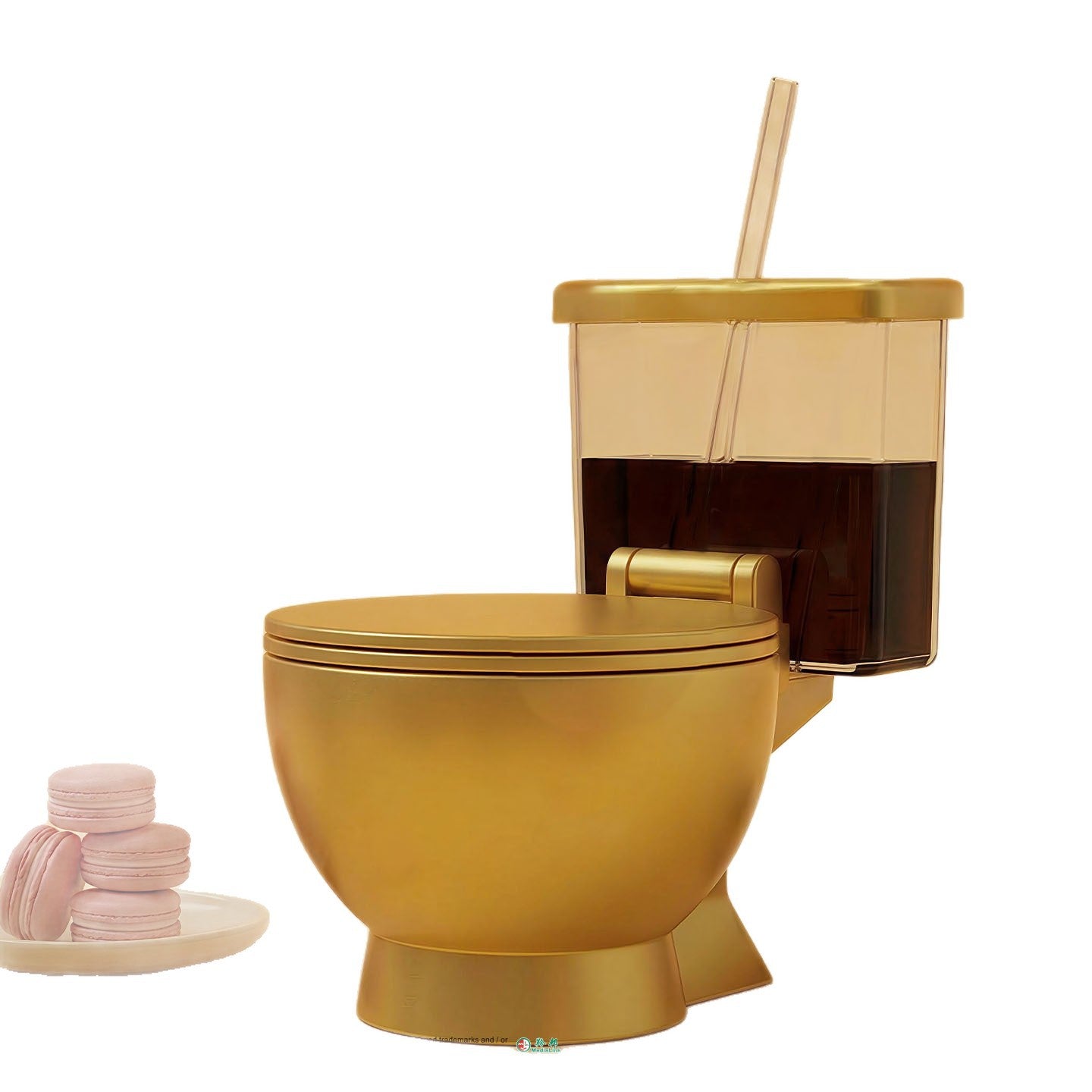 Emoji Toilet-Shaped Instant Noodle Bowl