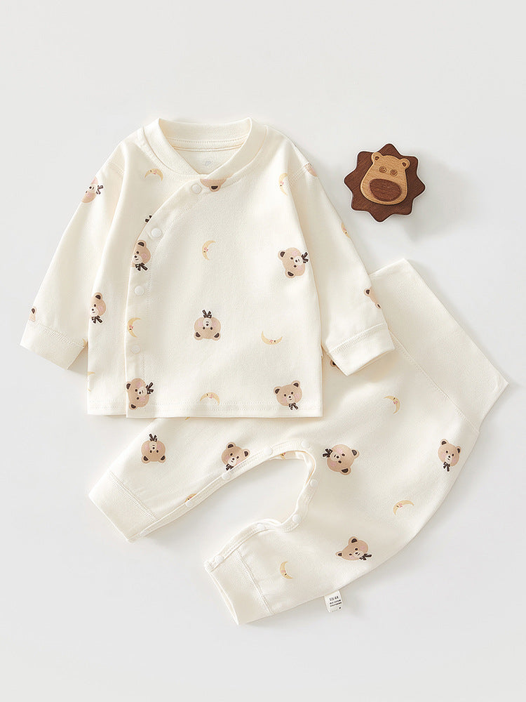 Baby pajamas for spring and autumn