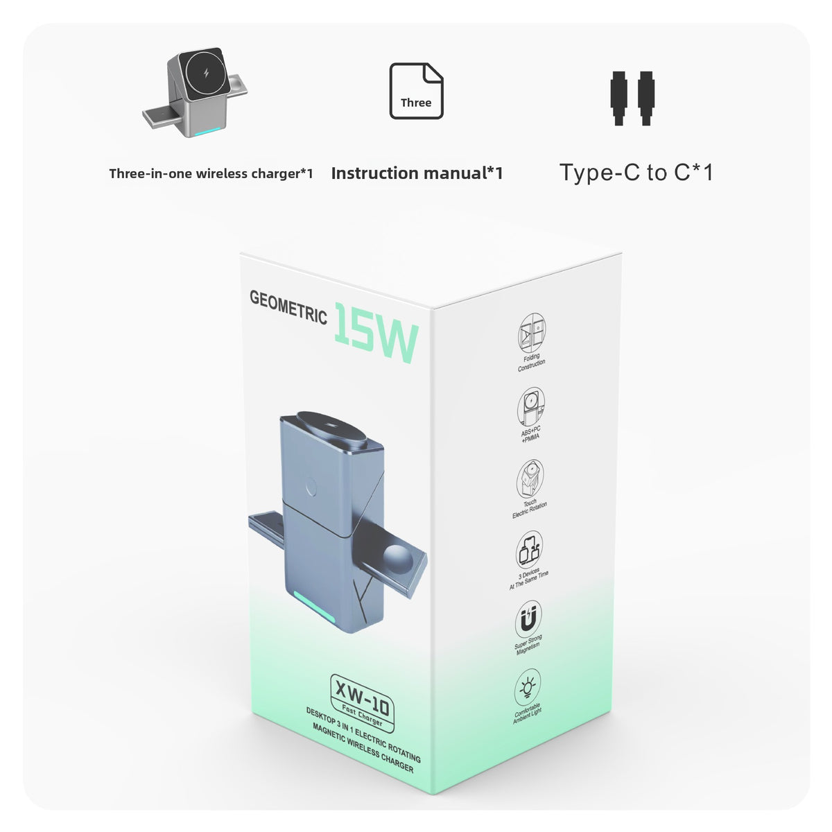 Spin wireless charger