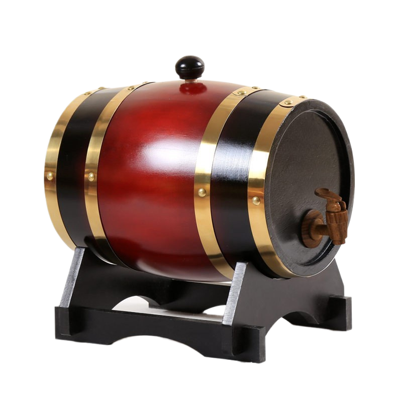 Handmade Wooden Beer Barrel