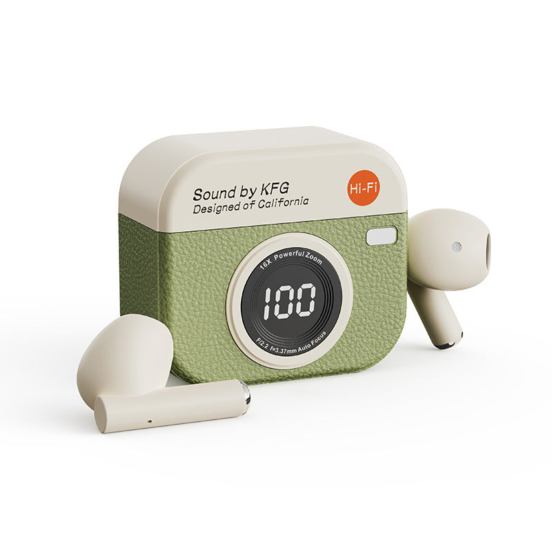 Wireless Bluetooth Earphones with Digital Display
