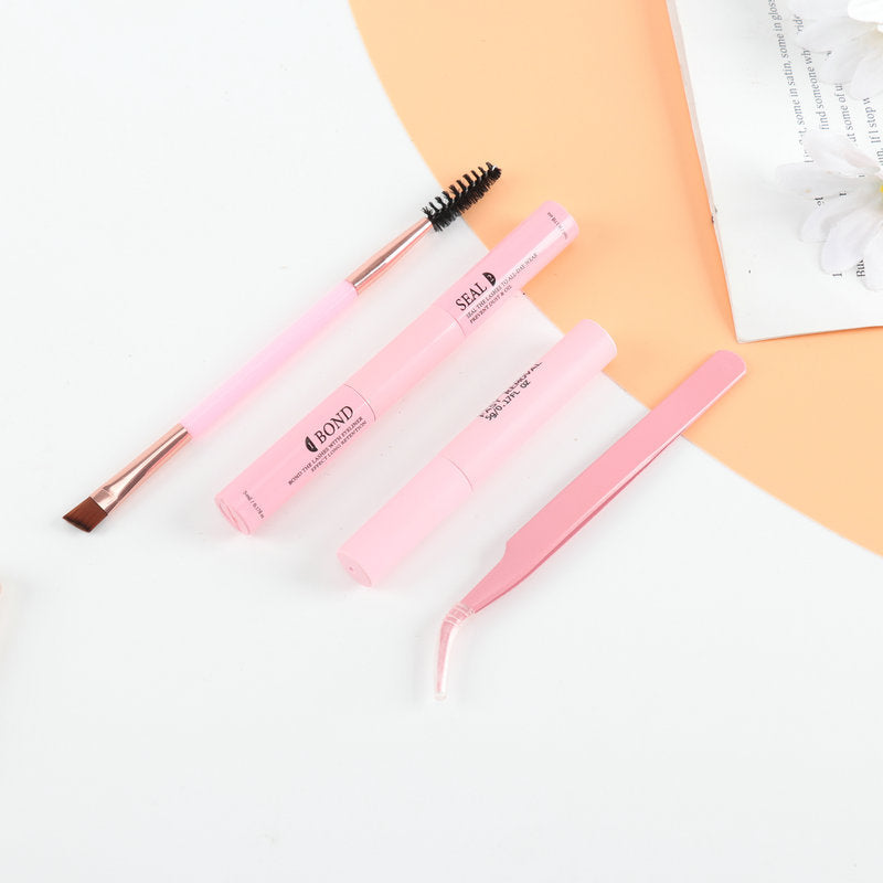 False Eyelash Application Kit with Adhesive Remover Tools