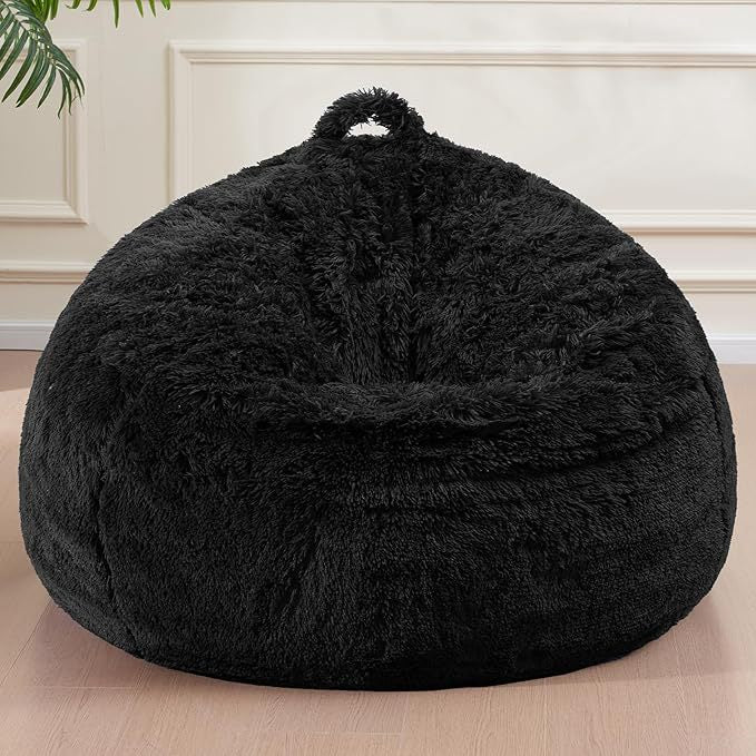 Velvet Bean Bag Cover for Living Room and Bedroom