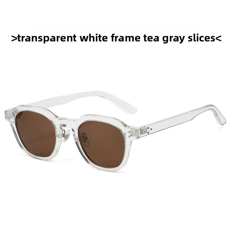 TR90 Geometric Polarized Sunglasses UV400 Protection
