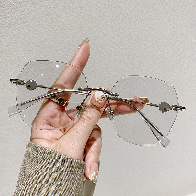 Frameless Photosensitive Color-Changing Sunglasses