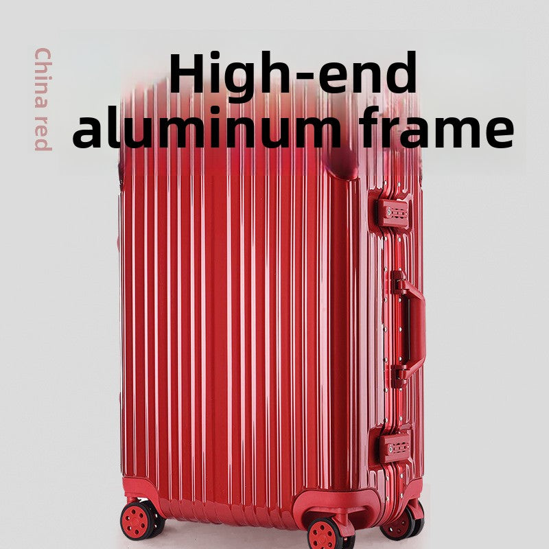 Aluminum Magnesium Alloy TSA Lock Luggage Suitcase