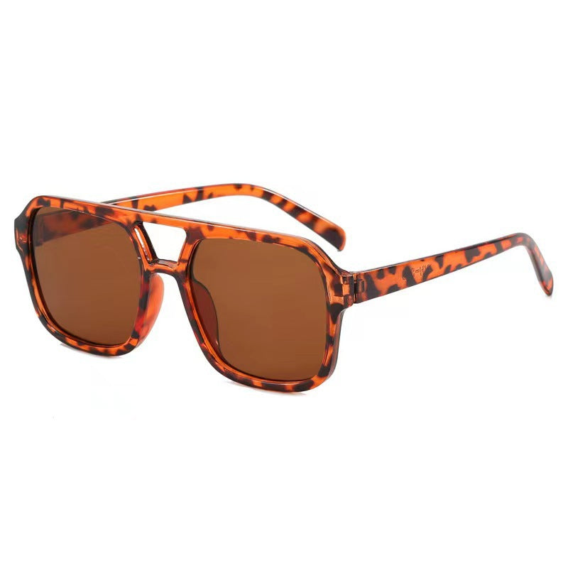 Women Retro Square Sunglasses UV Protection