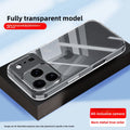 Transparent Silicone Protective Case for Apple Phones