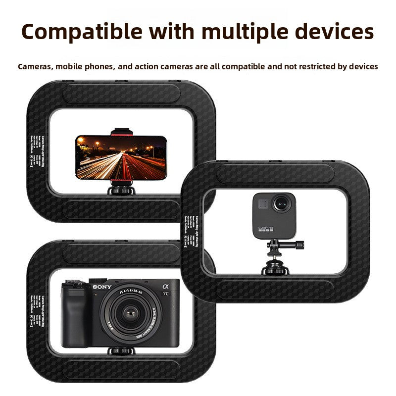 Adjustable Handheld LED Fill Light for Photography