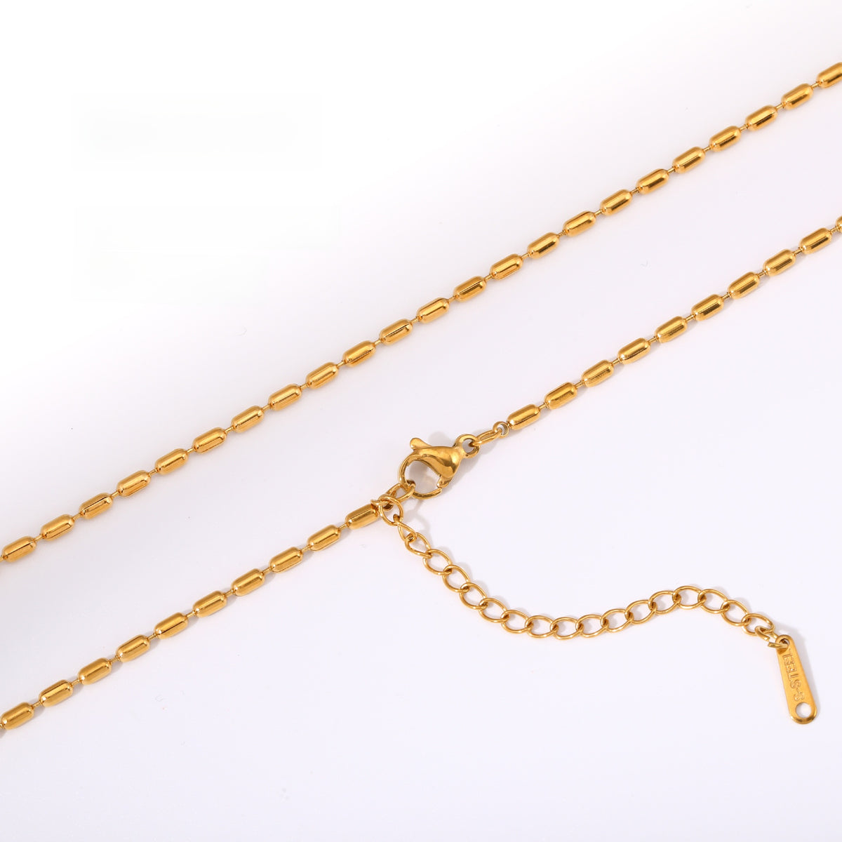 Versatile Braided Chain and Blade Necklace