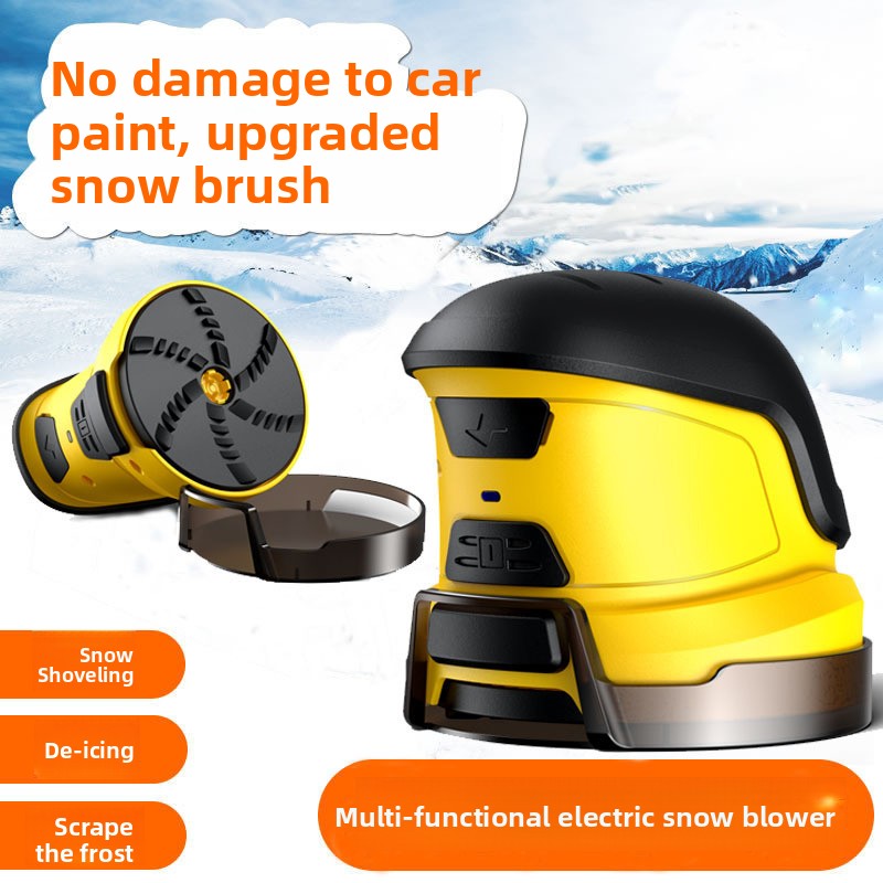 USB-powered charging electric vehicle snow and ice removal tool