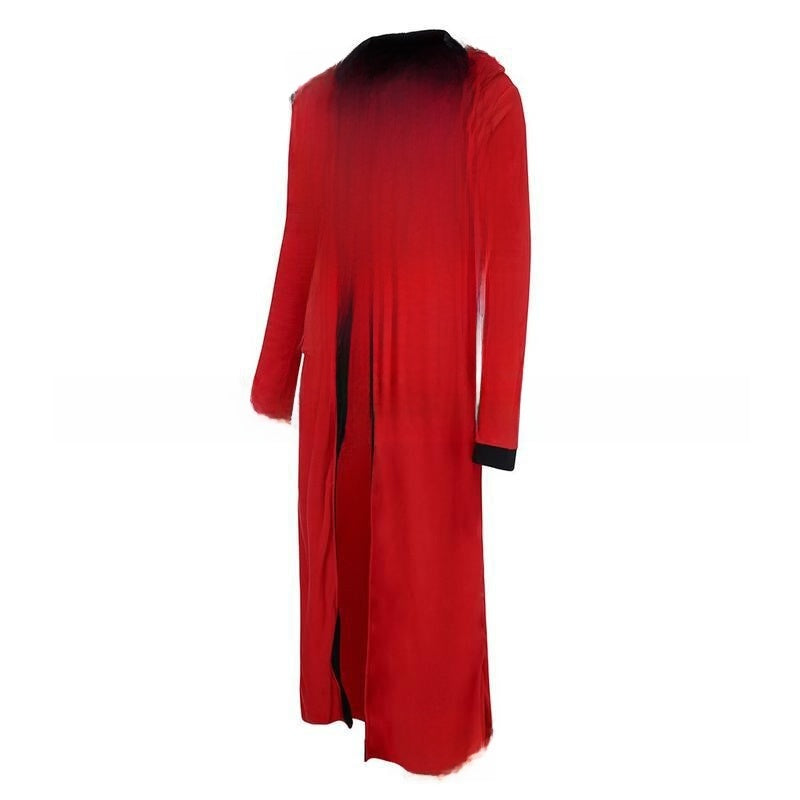 Men's Extra Thick Hooded Nightgown Warm Long Sleeve Robe