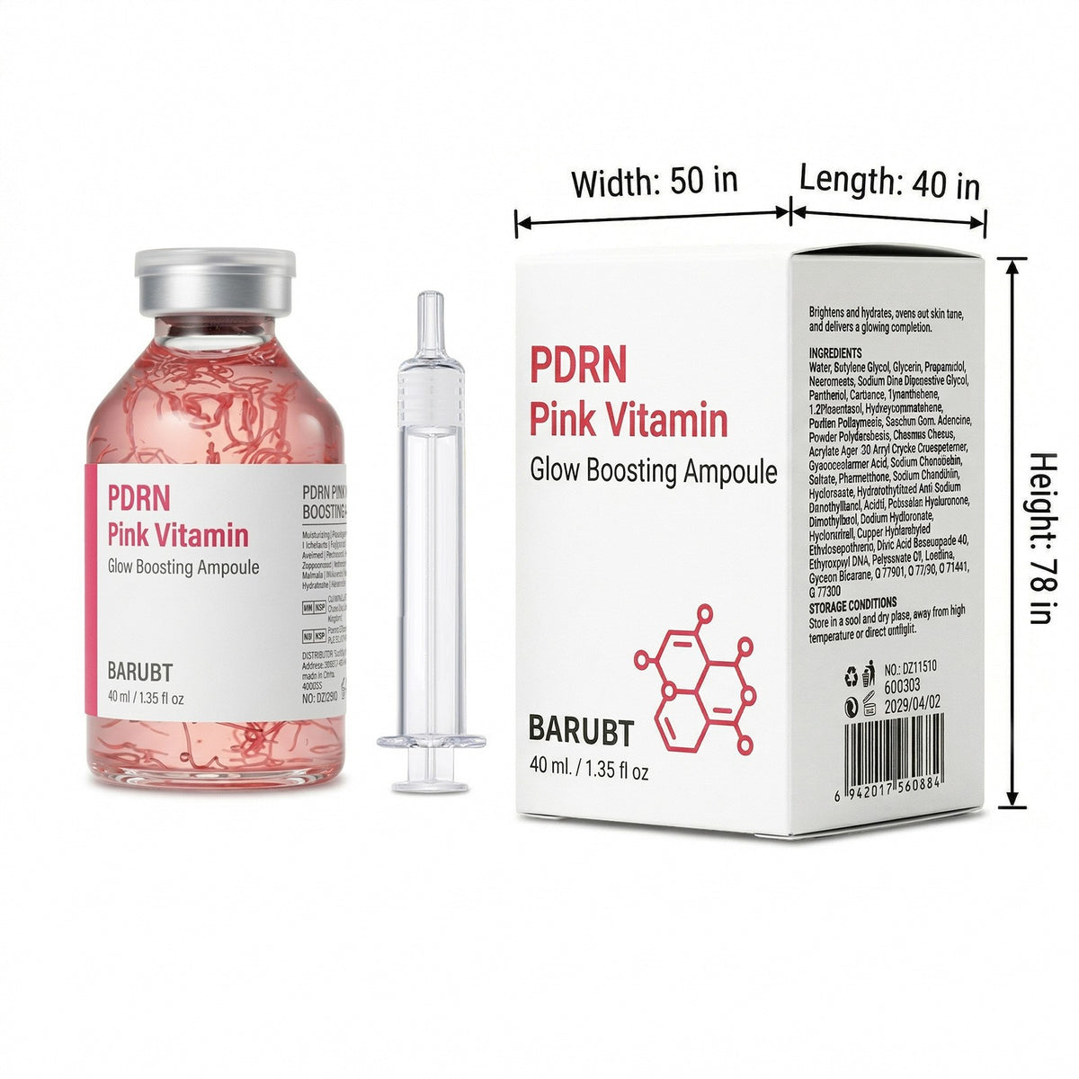 Barubt Collagen Peptide Essence Ampoule