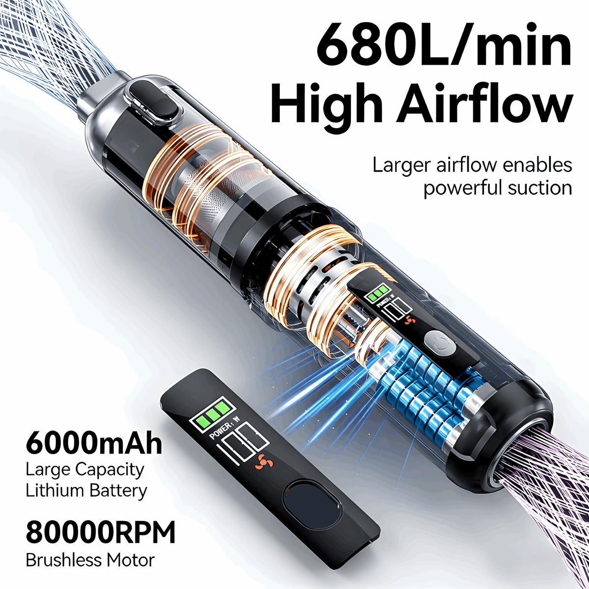 Cordless Handheld Vacuum and Blower