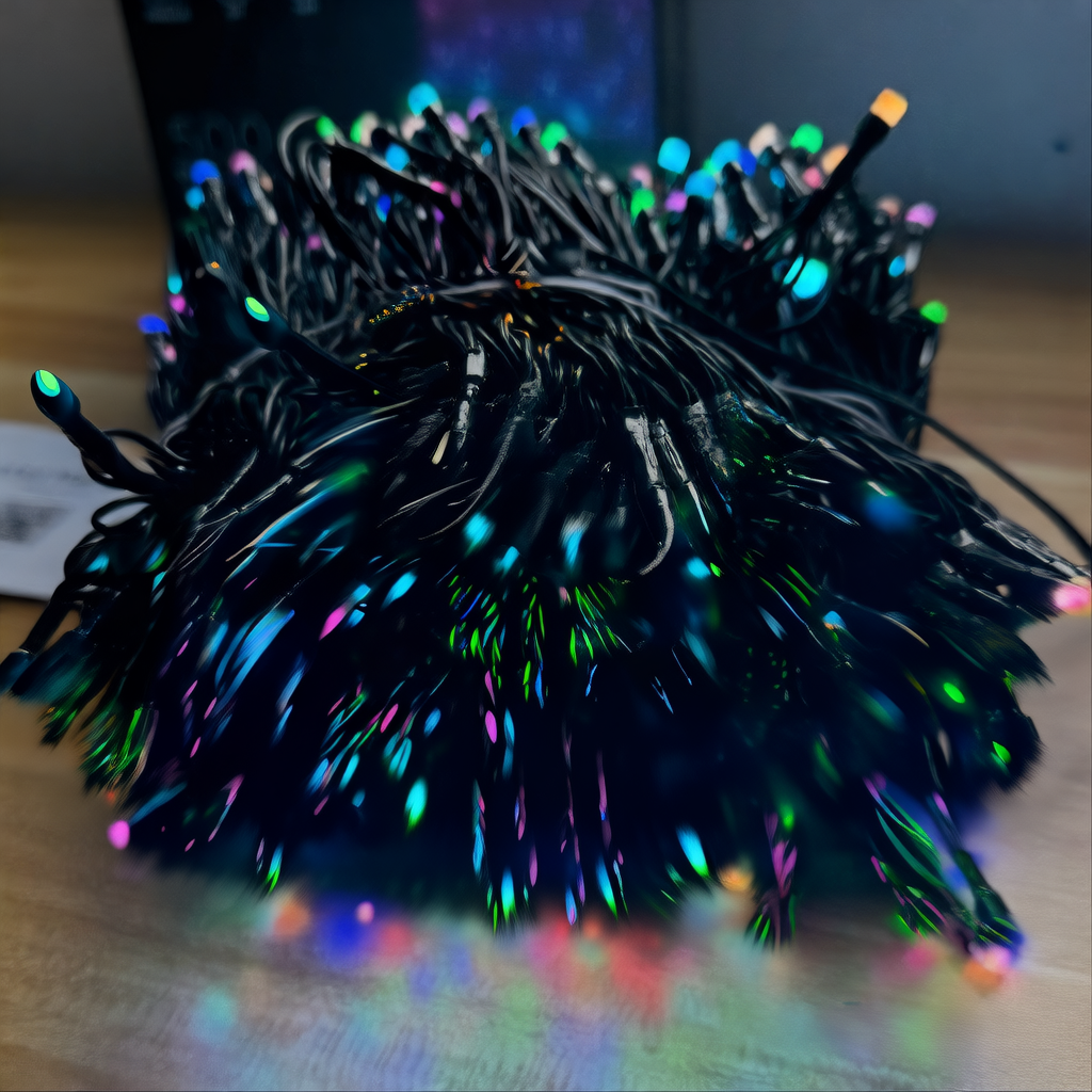 Programmable LED Christmas String Lights for Outdoor Holiday Decoration