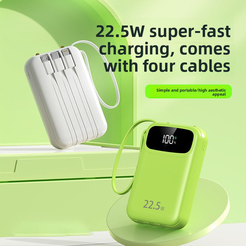 Portable 20000mAh Power Bank with Digital Display