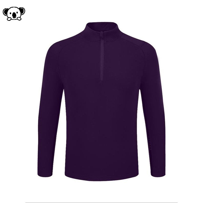 G 92207 Half zip quick dry tops half-zip quick-dry sports long sleeve