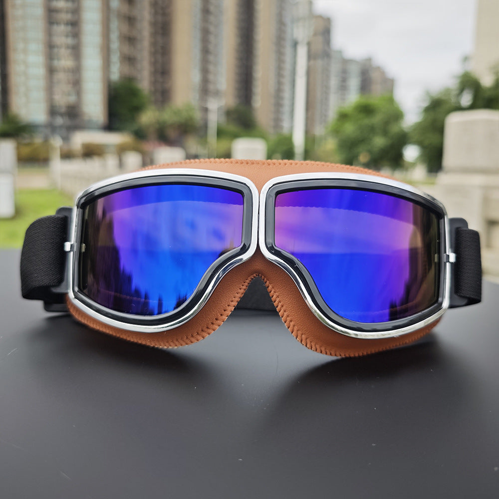 Vintage Motorcycle Riding Goggles
