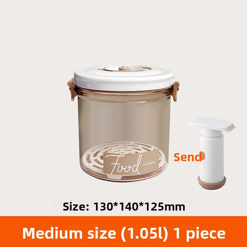 Electric vacuum storage box with air extraction function