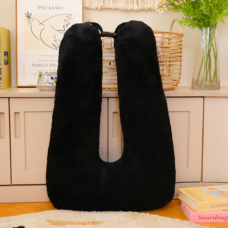 U-Shaped Plush Car Pillow Cushion