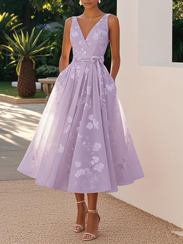 Printed dress